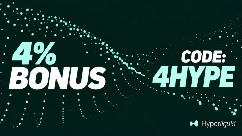 Hyperliquid Promo Code 4HYPE to Get 4 Percent Discount on Trading Fees in 2026